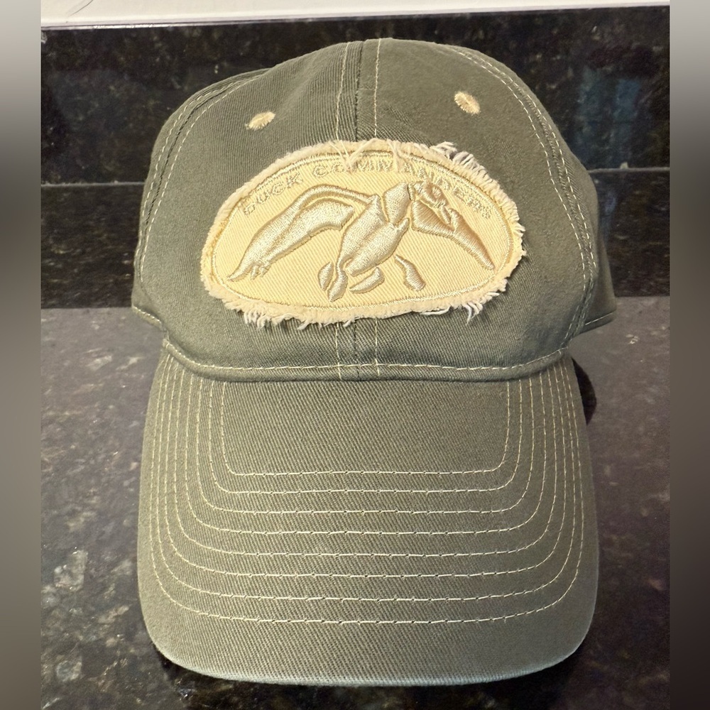 Distressed Baseball Cap by Duck Commander with Embroidered Patch